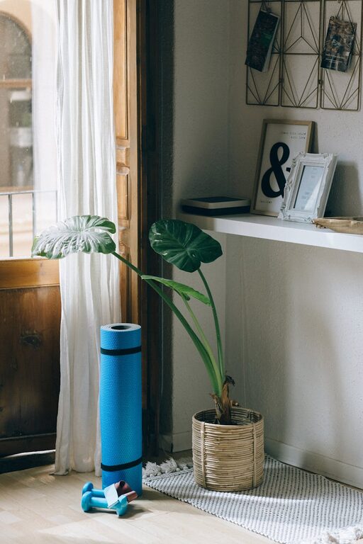 Come creare un angolo workout semplice ed efficace a casa